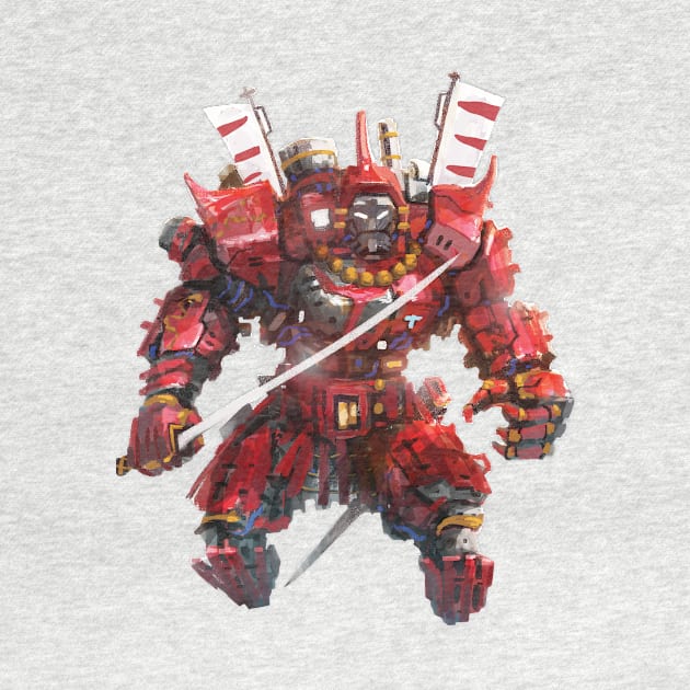 RED SAMURAI by nakarts